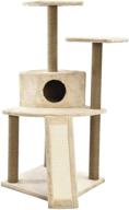 🐱 optimized amazon basics cat tree with cave and scratching posts logo