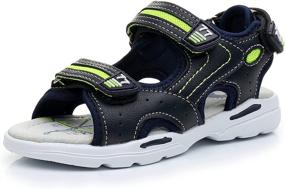 img 4 attached to Blikcon Sandals Outdoor Summer Toddler Boys' Shoes and Sandals
