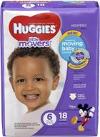 huggies little movers diapers size logo