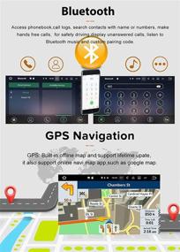 img 1 attached to 🚗 SYGAV Android 10 автомобильное радио: Стерео GPS-навигация 9" сенсорный экран 4G+64G для Subaru Forester WRX Impreza (2013-2015)