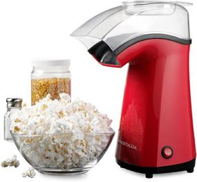 img 3 attached to 🍿 Nostalgia APH200RED 16-Cup Air-Pop Popcorn Maker in Vibrant Red: A Perfect Blend of Nostalgia and Convenience