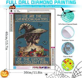 img 3 attached to Halloween Diamond Painting Kits Adults