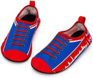 crova water barefoot quick dry exercise red boys' shoes logo