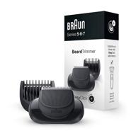 🪒 braun easyclick beard trimmer attachment: compatible with series 5, 6, & 7 electric razors logo