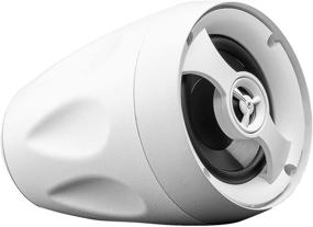 img 2 attached to 🔊 Enhanced Audio Experience with OSD Forza Pendant Hanging 4" Speaker - Weather Resistant, Reinforced Cable Suspension - 70V/8Ohm, White, Single