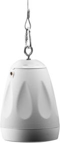 img 4 attached to 🔊 Enhanced Audio Experience with OSD Forza Pendant Hanging 4" Speaker - Weather Resistant, Reinforced Cable Suspension - 70V/8Ohm, White, Single