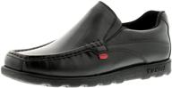 👟 stylish and comfortable kickers fragma slip shoes for men in black - ultimate footwear choice logo