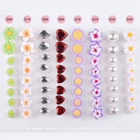 img 2 attached to 🖐️ 8PCS/Set Soft Silicone Finger Toe Separators Spacers CushionsToes Dividers Nail Art DIY Tools Reusable - White Pearl (#5, Pack of 8)