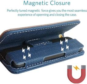 img 2 attached to 🚙 Portable Carrying Case for AliveCor KardiaMobile 6L - Secure Travel Case with Magnetic Closure for On-the-Go EKG Monitoring