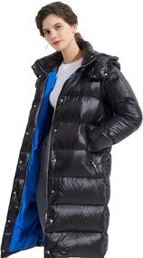 img 1 attached to Orolay Jacket Winter Bubble Hooded