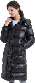 img 4 attached to Orolay Jacket Winter Bubble Hooded