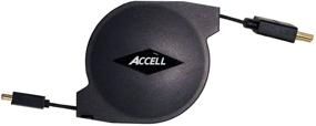 img 1 attached to Accell A157B 005B Retractable HDMI D Ethernet