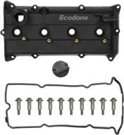 ecodone camshaft engine valve cover gasket oil filler cap bolts for nissan sentra l4 2.5l 2002-2006 altima pcv cover replacement - fits 13270-3z000, 13264-3z001, 264-982 logo