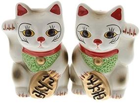 img 2 attached to Japanese Maneki Neko Magnetized Ceramic