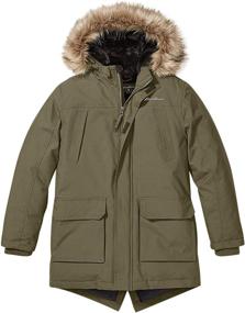 img 4 attached to 🧥 Eddie Bauer Boys Parka Coat: Superior Quality Jackets & Coats for Boys' Clothing