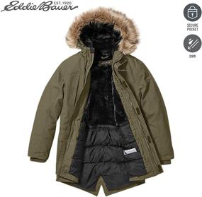 img 3 attached to 🧥 Eddie Bauer Boys Parka Coat: Superior Quality Jackets & Coats for Boys' Clothing