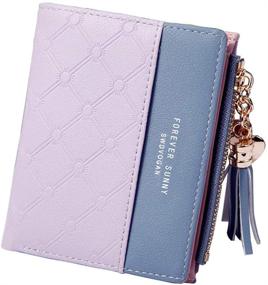 img 4 attached to Belsmi Compact Leather Organizer Wallets Women's Handbags & Wallets for Wallets