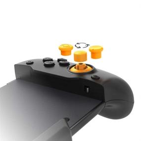 img 2 attached to 🎮 Enhanced Wireless Controller for Nintendo Switch: Ergonomic Grip, Six-Axis Gyroscope, Vibration, Screen Capture & Travel Storage Bag