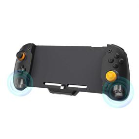 img 3 attached to 🎮 Enhanced Wireless Controller for Nintendo Switch: Ergonomic Grip, Six-Axis Gyroscope, Vibration, Screen Capture & Travel Storage Bag