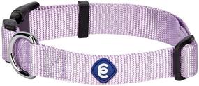 img 4 attached to Shop the versatile range of Blueberry Pet Essentials Classic Nylon Adjustable Dog Collars in 20+ Colors - Ideal for Puppy Small Medium Large Dogs, with Personalization Option!