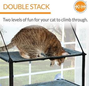 img 2 attached to K&amp;H Pet Products EZ Window Mount Kitty Sill - Single to Quad Level