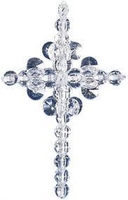 img 2 attached to Beadery Crystal Crosses Holiday Ornament Kit - Create 24 Stunning 1.25-Inch Ornaments (BOK-5536)