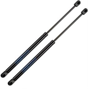 img 4 attached to 🔑 C16-04445 17 inch Gas Strut Props Lift Supports - 55 lb Capacity - Gas Spring Shocks for Camper Shell, Truck Cap Rear Door Storage Box, and More