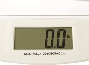 img 2 attached to 📊 Bluestone Digital Body Weight Bathroom Scale - Step-On Weighing Machine - Accurate Measurements in 0.2 lb Increments - Large LCD Display & Clear Glass Base by Bluestone