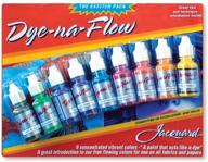 окунитесь в яркость с набором jacquard dye-na-flow exciter pack: 9 захватывающих цветов. логотип