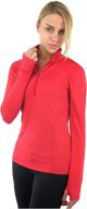 👚 essential women's quarter zip pullover by alex + abby логотип