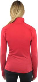 img 1 attached to 👚 Essential Women's Quarter Zip Pullover by Alex + Abby