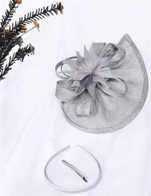 img 2 attached to BABEYOND Women's Butterfly Fascinator: Kentucky Headband for Special Occasions & Accessories