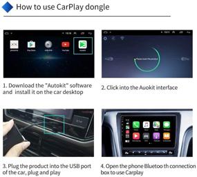 img 1 attached to 📱 CarlinKit Беспроводной донгл CarPlay USB с проводным подключением Android Auto для автомобильного радио Android версии 4.4.2 и выше - необходимый аксессуар с совместимостью приложения AutoKit.