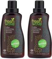 fresh wave odor removing laundry booster: powerful 24 fl. oz. solution - pack of 2 for exceptional results logo