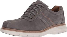 img 1 attached to Brown Nubuck Clarks Ramble Oxford Men's Shoes