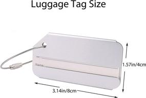 img 2 attached to Suitcase Protector Dustproof Anti Scratch Luggage City Travel Accessories and Luggage Carts
