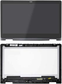 img 1 attached to 🖥️ LCDOLED 13.3" FullHD Touch Screen Assembly with Bezel for Dell Inspiron 13 - B133HAB01.0 NV133FHM-A11