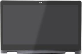 img 4 attached to 🖥️ LCDOLED 13.3" FullHD Touch Screen Assembly with Bezel for Dell Inspiron 13 - B133HAB01.0 NV133FHM-A11