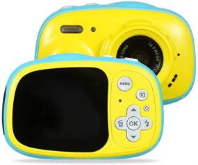 img 4 attached to OUKITEL Q1 Kids Camera and Digital Video Camcorder - Action Camera for Age 3 Years and Up, Rechargeable with 8 GB SD Card - Perfect for Boys and Girls