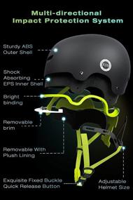 img 2 attached to XJD Toddler Helmet Kids Bike Helmet Multi-Sport Adjustable Child Helmet Boys Girls Safety Skateboard Helmet Skating Scooter Youth Helmet