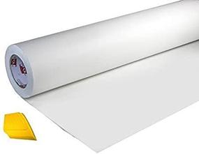 img 2 attached to 🌟 Premium High Gloss Self-Adhesive Clear Lamination Vinyl Roll for Die-Cutter and Plotter Machines + Yellow Detailer Squeegee (12"x6ft)