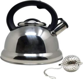 img 4 attached to Stainless Whistling Ergonomic UNIWARE Stovetop