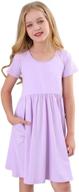 👗 stelle casual sleeve toddler school girls' dresses clothing logo