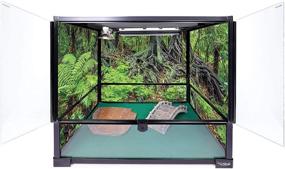 img 1 attached to 🦎 Carolina Custom Cages Terrarium: Tall Medium 24Lx18Dx24H | Easy Assembly | Find the Perfect Enclosure!