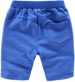 img 3 attached to DQCUTE Toddler Boys' Cotton Drawstring Sweatpants - Clothing and Pants with Enhanced SEO