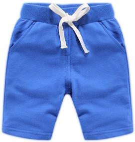 img 4 attached to DQCUTE Toddler Boys' Cotton Drawstring Sweatpants - Clothing and Pants with Enhanced SEO
