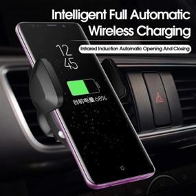 img 1 attached to AWINNER Automatic Wireless Charger Mounting Car Electronics & Accessories