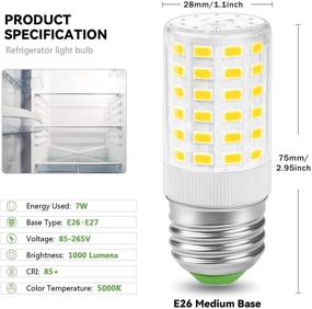 img 3 attached to 💡 Refrigerator Equivalent Appliance Daylight Non Dimmable: Superior Lighting Solution for Any Space