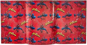 img 2 attached to 🕷️ Spiderman Birthday Gift Wrapping Paper for Boys - 2 Sheets & 2 Tags