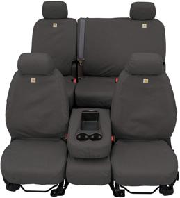 img 4 attached to Covercraft Carhartt SeatSaver Custom Select Interior Accessories for Covers